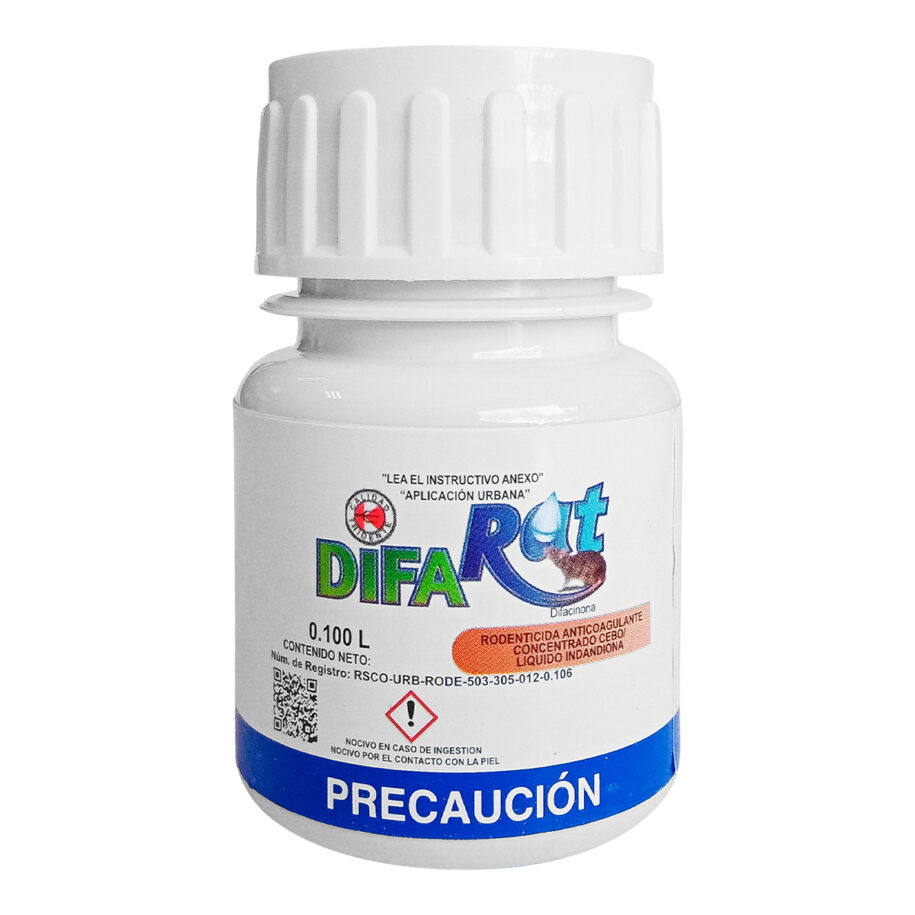 Difarat Liquido Difacinona Ml Tridente Agro Caminante