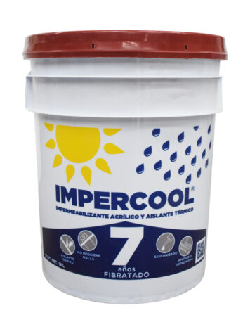 IMPERCOOL Fibratado 7 Años Terracota 19Lt