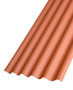 MEXALIT Lamina P-7 Roja Fibrocemento