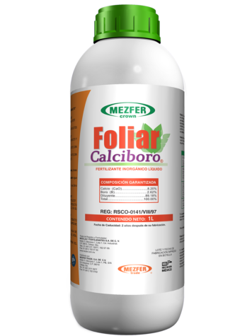 FOLIAR CALCIBORO (CALCIO + BORO) (1L) Mezfer
