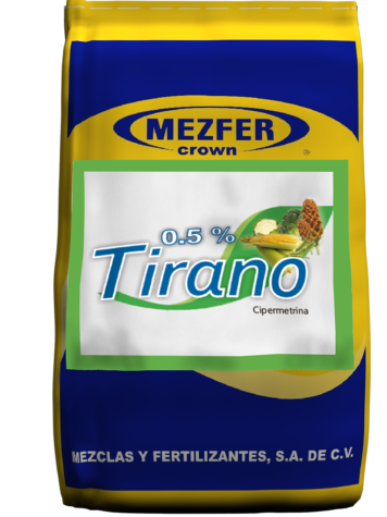 TIRANO 0.5% (CIPERMETRINA) (1KG) Mezfer