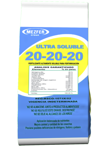 TRIPLE 20-20-20 (NPK) (1 KG) Mezfer