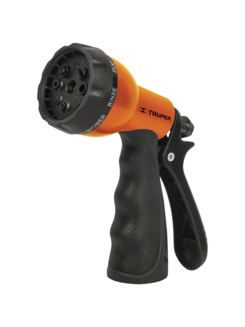 TRUPER Pistola Plástica, 8 Funciones