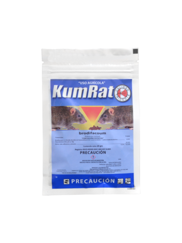 Rodenticida KUMRAT Brodifacoum 20 gr
