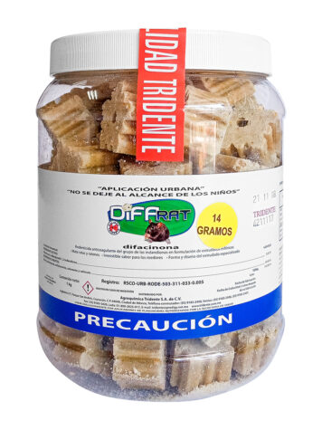 DIFARAT U BARRA (URBANO) (1KG) (14GR POR CUBO) Tridente