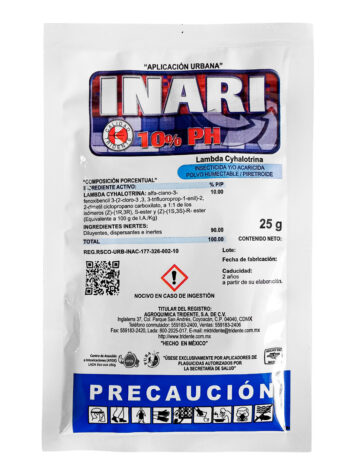 INARI 10 PH (LAMBDA CYHALOTRINA) (25GR) Tridente