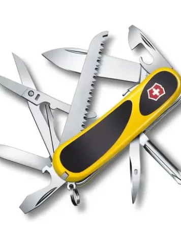 VIC EVOLUTION GRIP S18 85MM (AMAR/NEGRO) VICTORINOX