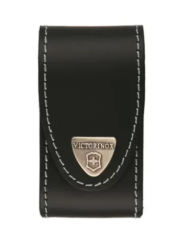 FUNDA PIEL NEGRA (1.4 A LA 1.6) VICTORINOX