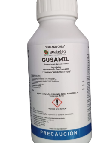 GUSAMIL (BENZOATO DE EMAMECTINA) (500ML) Gruindag