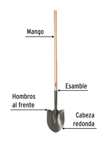 PALA REDONDA MANGO 44
