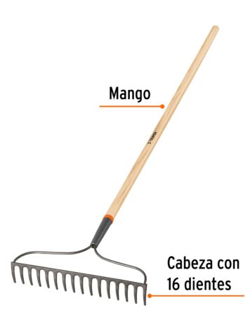 RASTRILLO JARDINERO 16D M 54