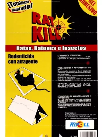 RAT-KILL PEGAMENTO PAPEL